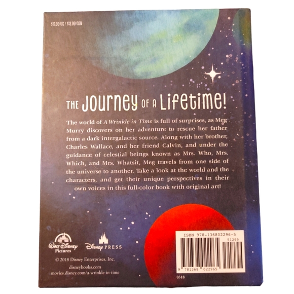 💥 Bundle Only💥 DISNEY'S A Wrinkle in Time: A Guide to the Universe Hard Cover - Picture 2 of 2